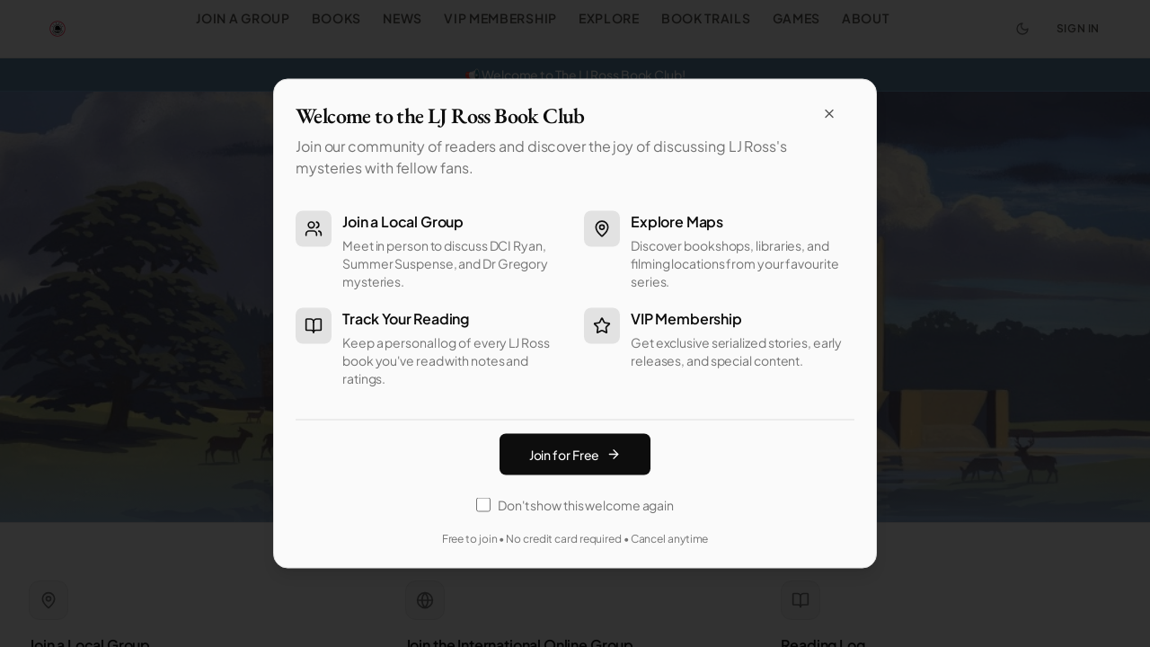 The LJ Ross Book Club