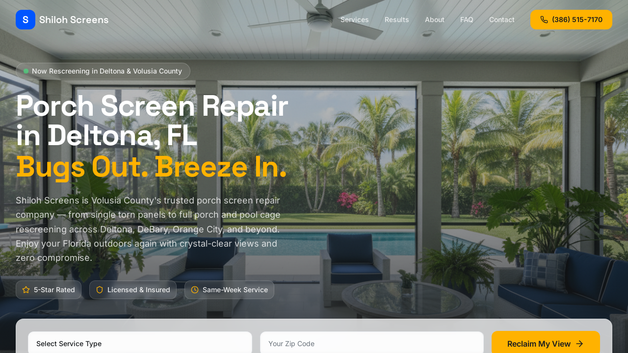 Rescreen My Porch.com