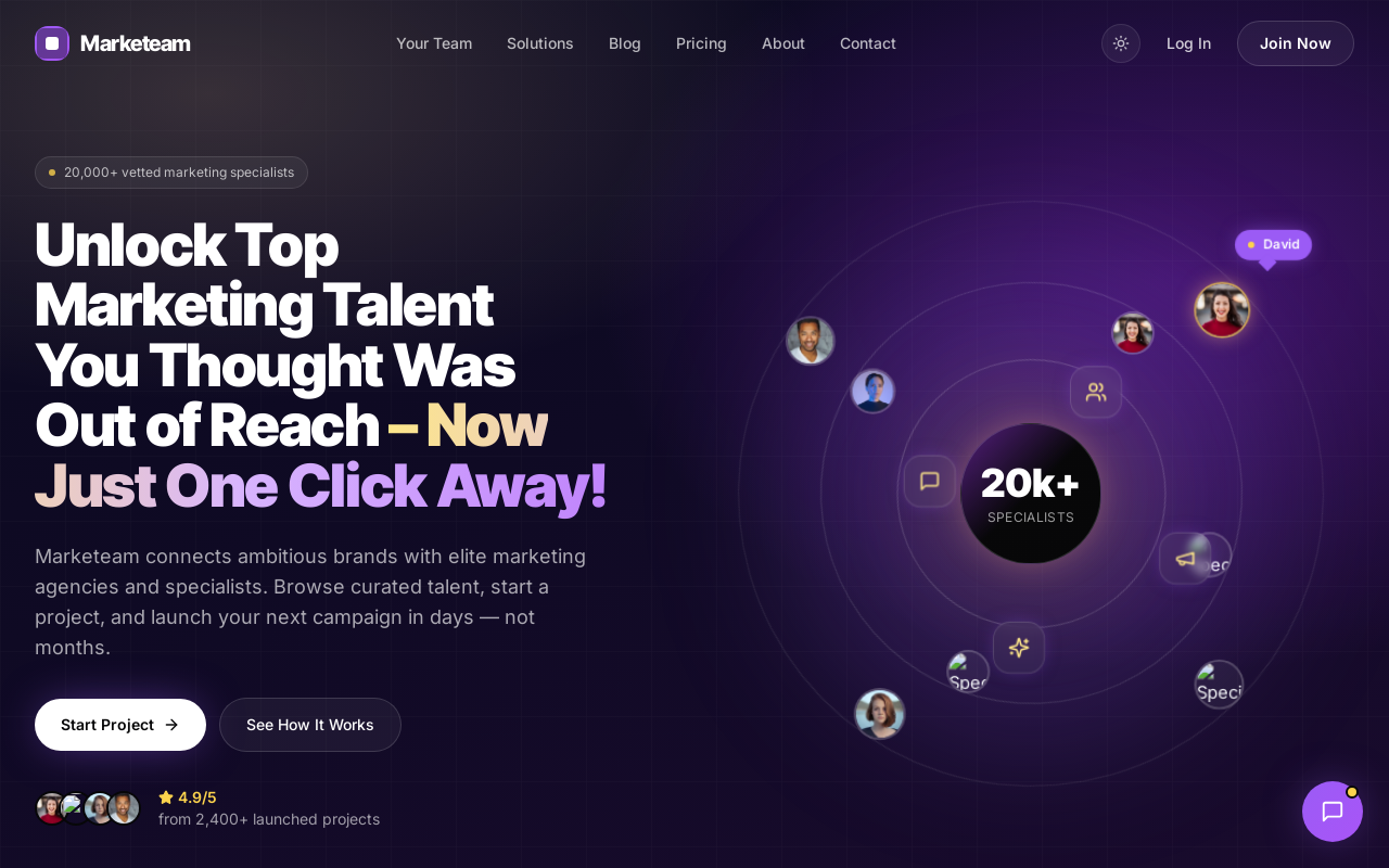 Marketeam App