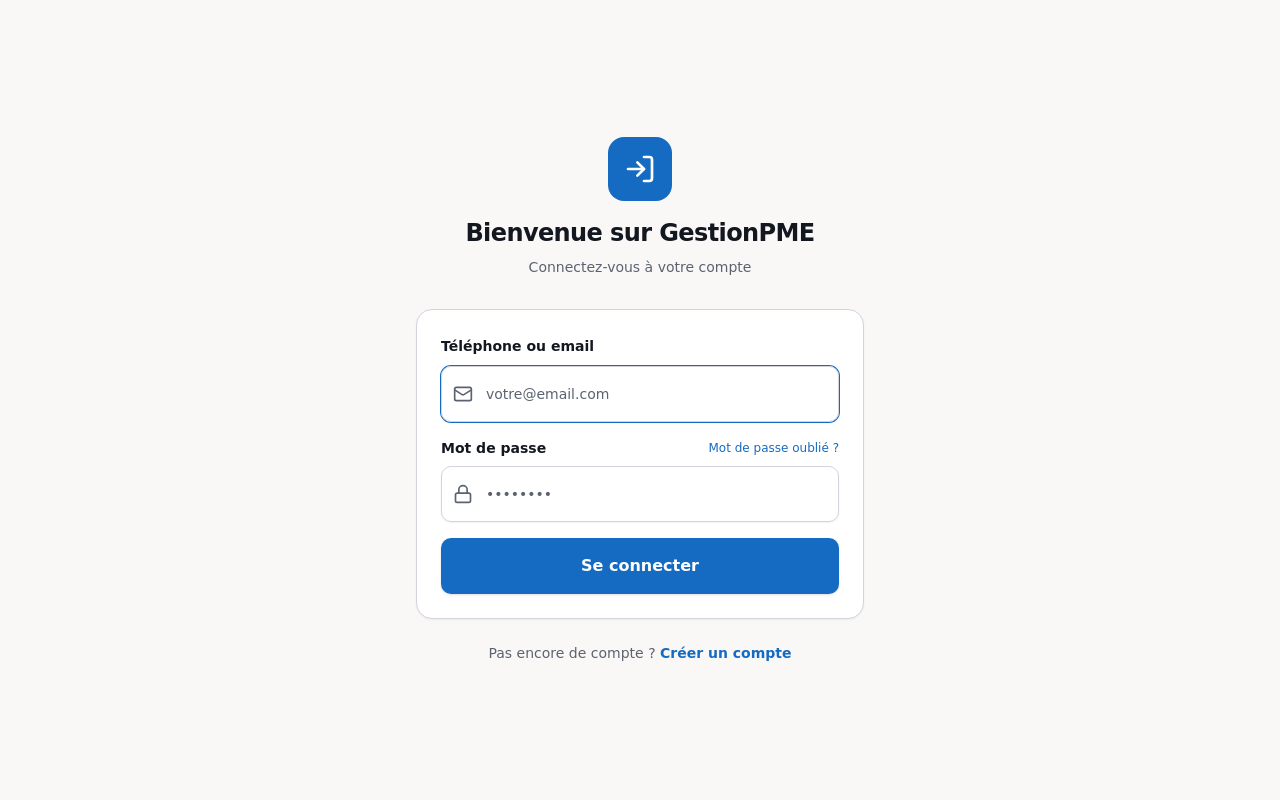 Aperçu de GestionPME