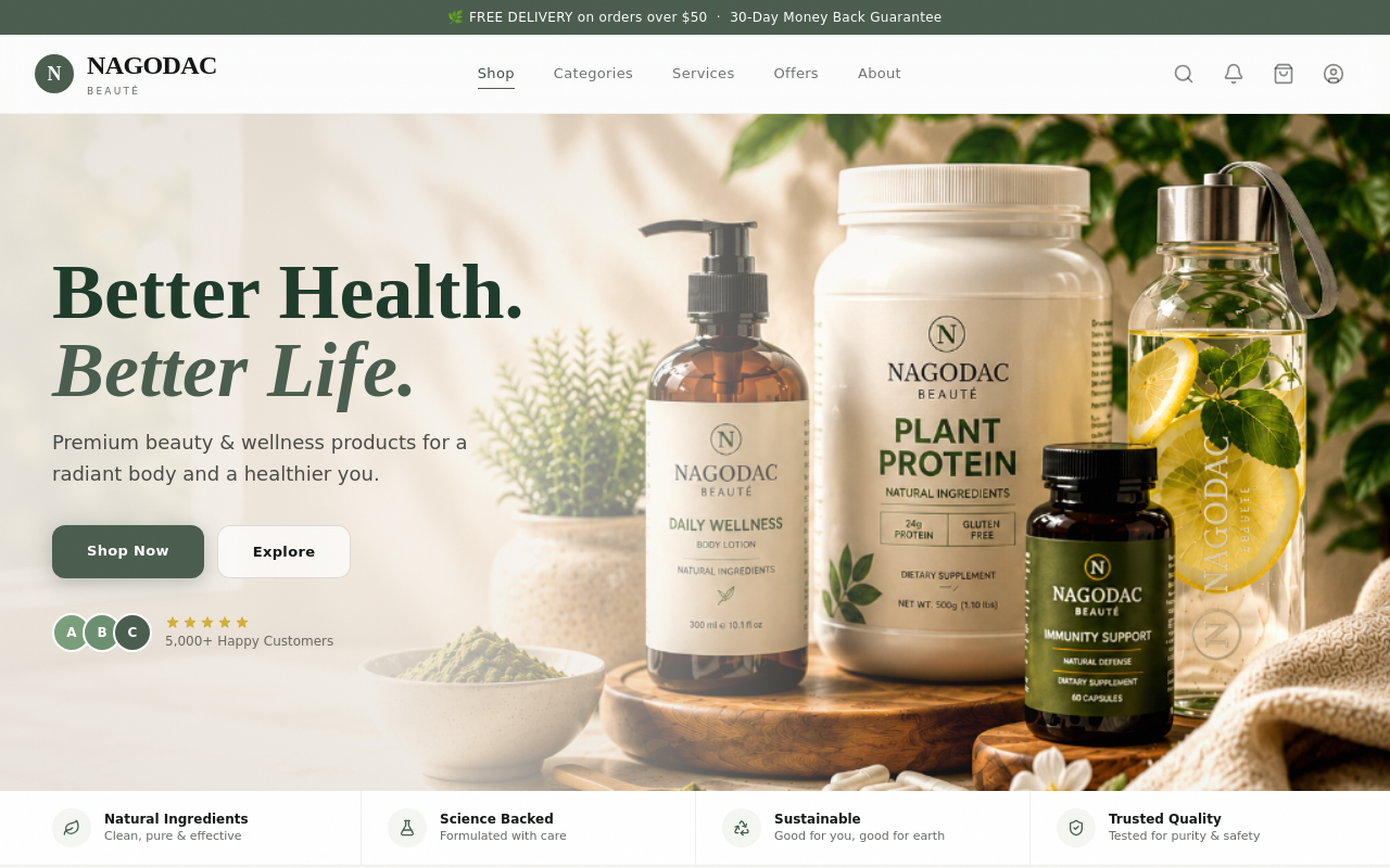 Nagodac Beauté – Wellness Store