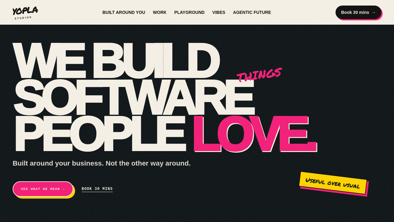 Yopla Studios | Software Built Around Your Business