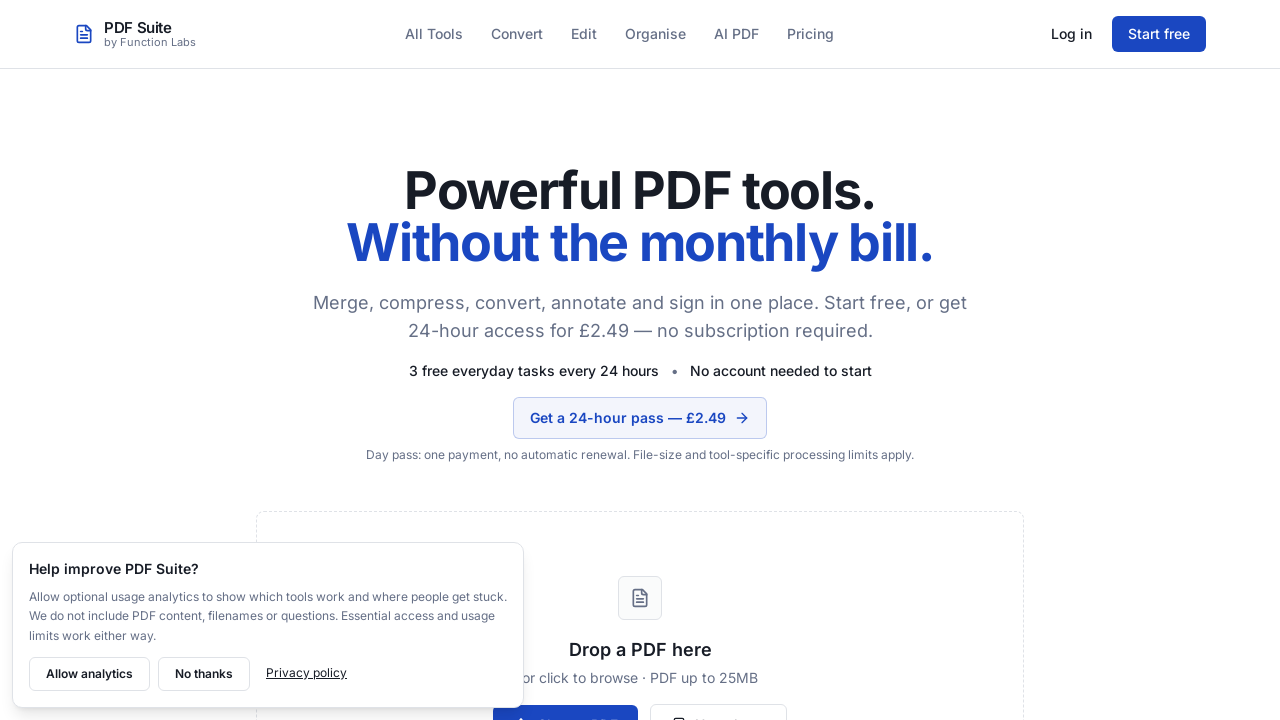 PDF Suite by Function Labs