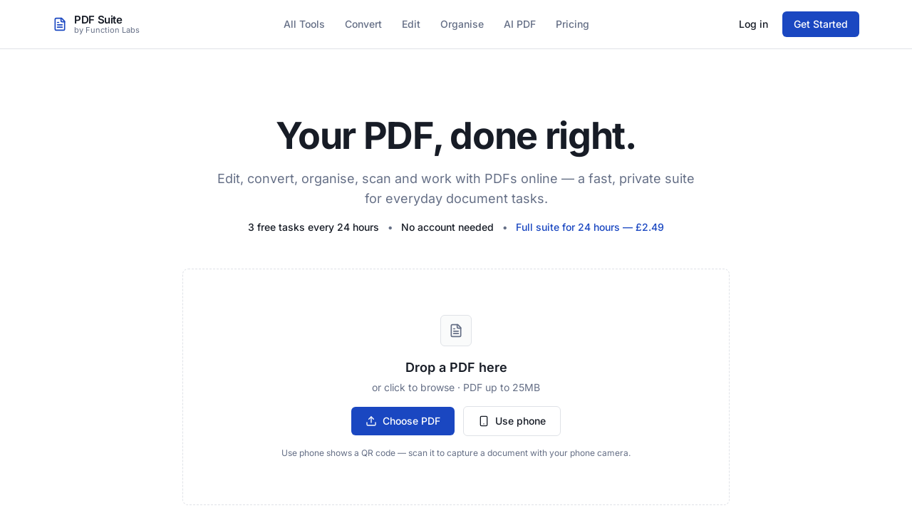 PDF Suite by Function Labs