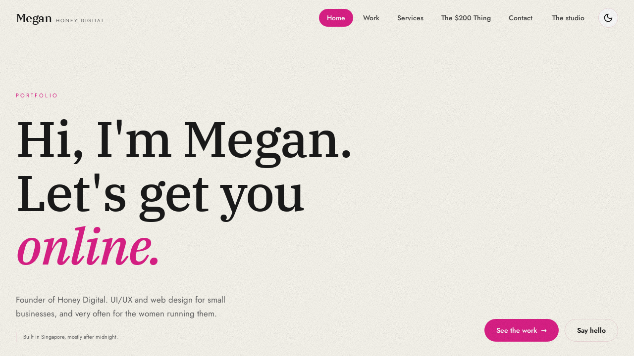 Megan’s Digital Portfolio