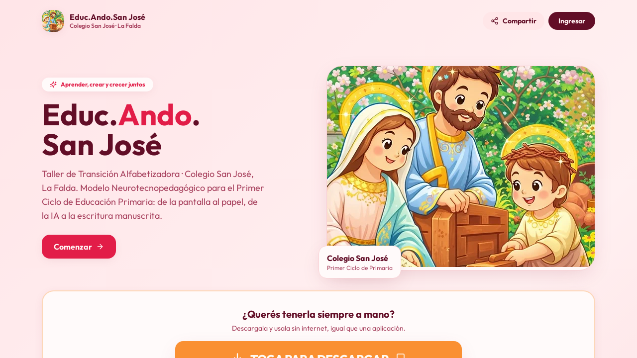 EDUC.ANDO SAN JOSÉ