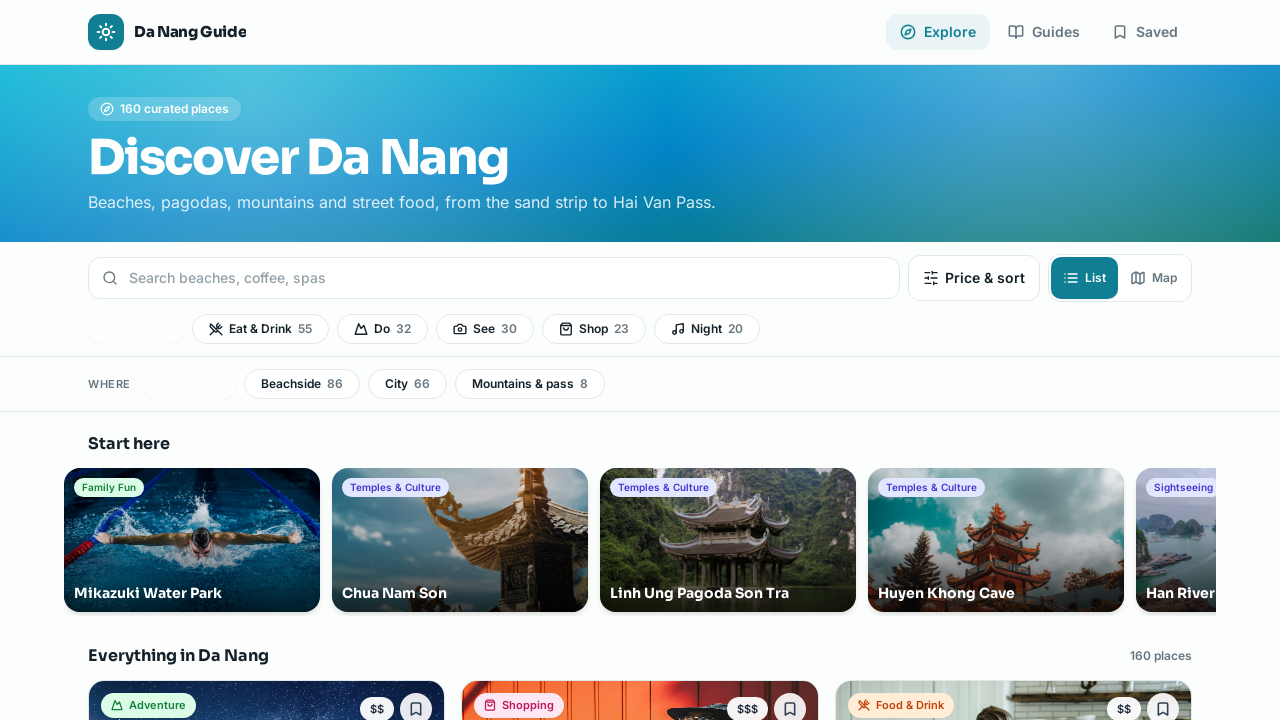 Screenshot of Da Nang Directory