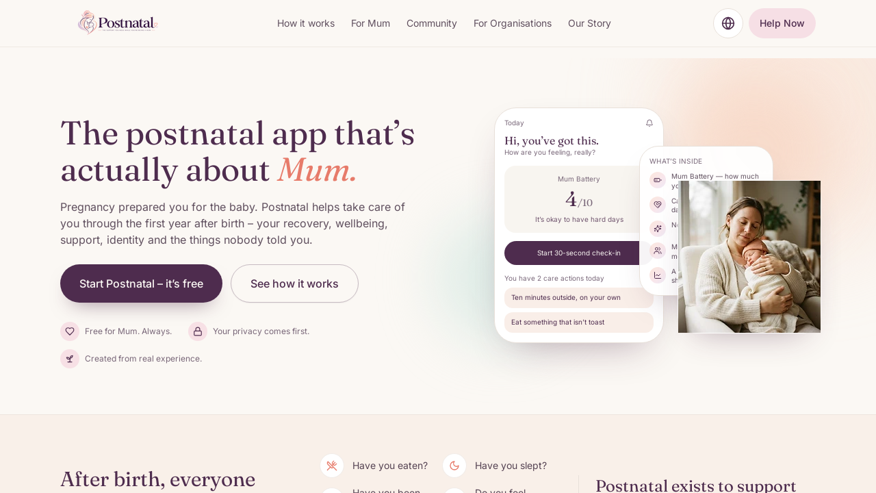 Postnatal