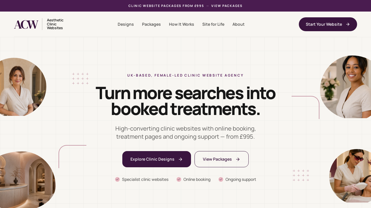 Aesthetic Clinic Websites