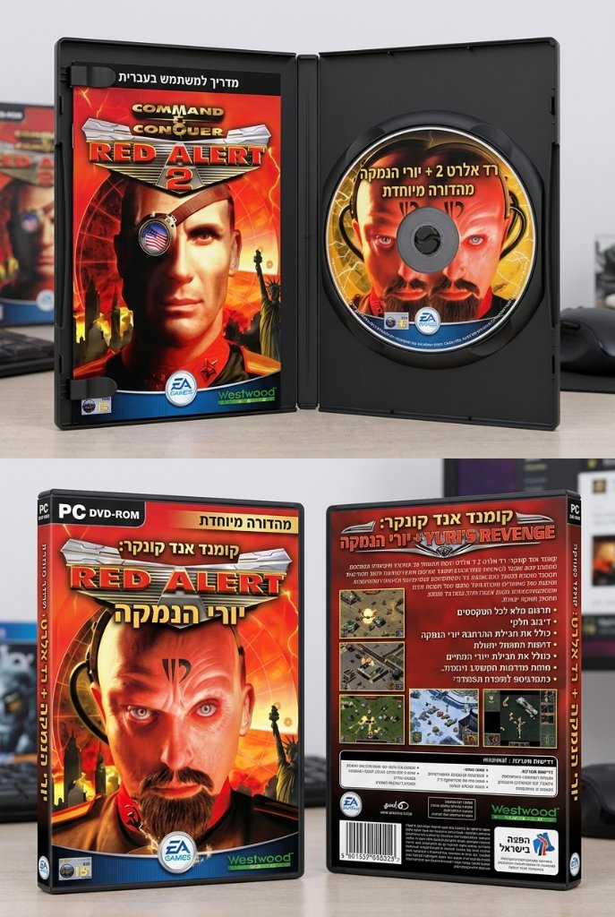 Red Alert 2 עברית — תרגום מלא