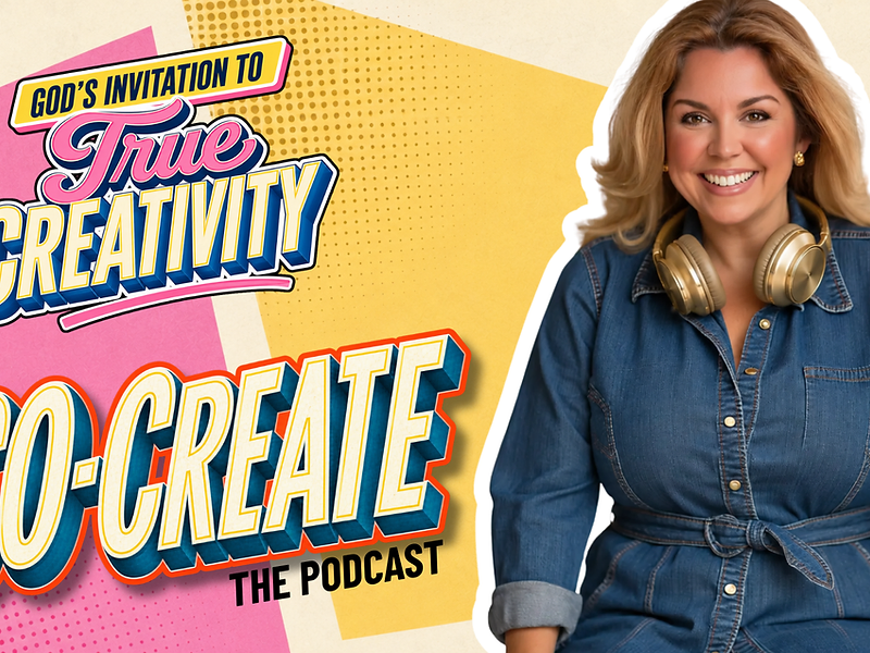 Co-Create podcast cover art