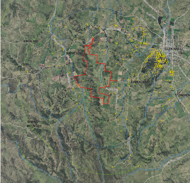 Furracabad Valley Map