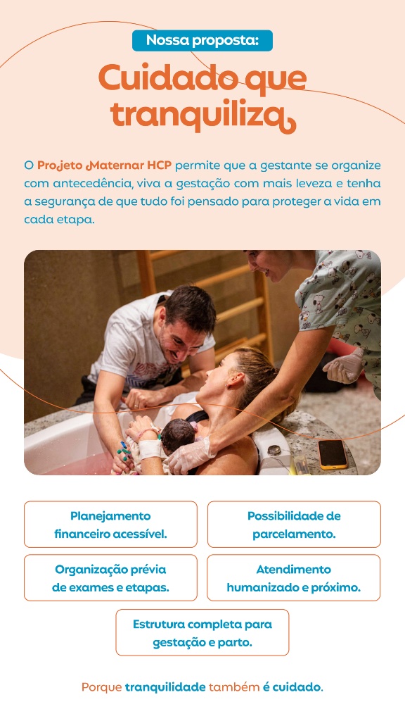 Primeiro banho do bebê no HCP