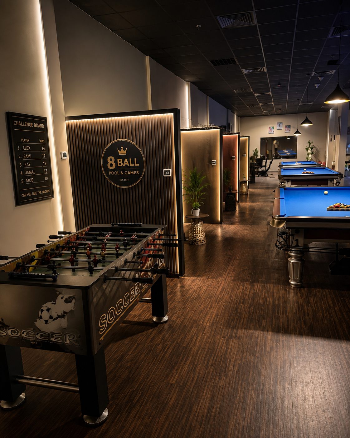 HIP HOP Gaming Center billiard hall