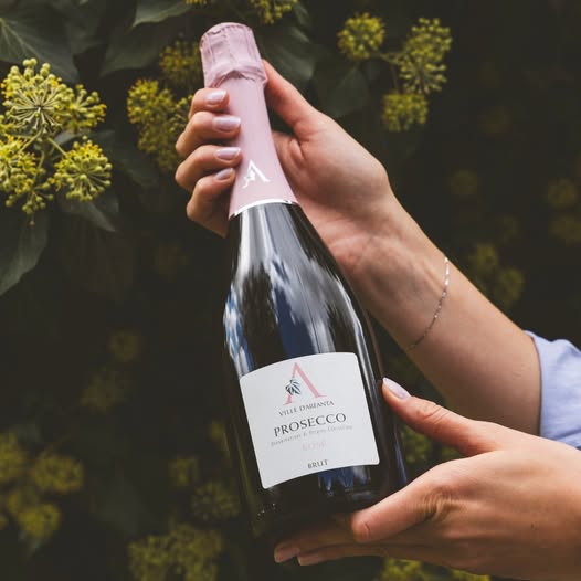 Prosecco Rosé lifestyle setting — premium Italian wine available to buy in Malta