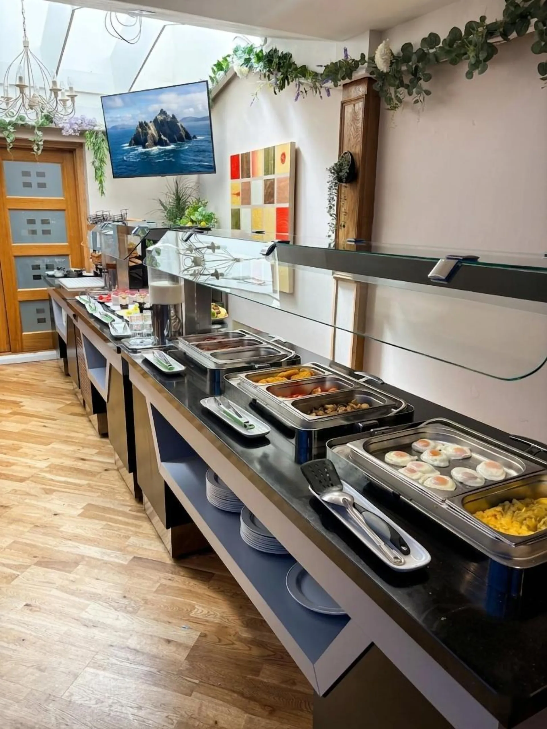 Breakfast buffet