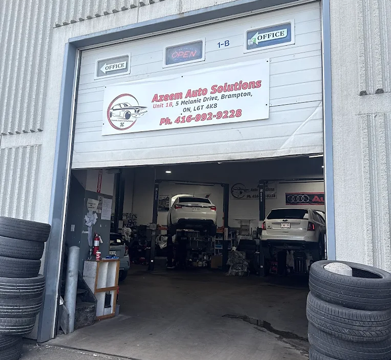 Azeem Auto Solutions service bay
