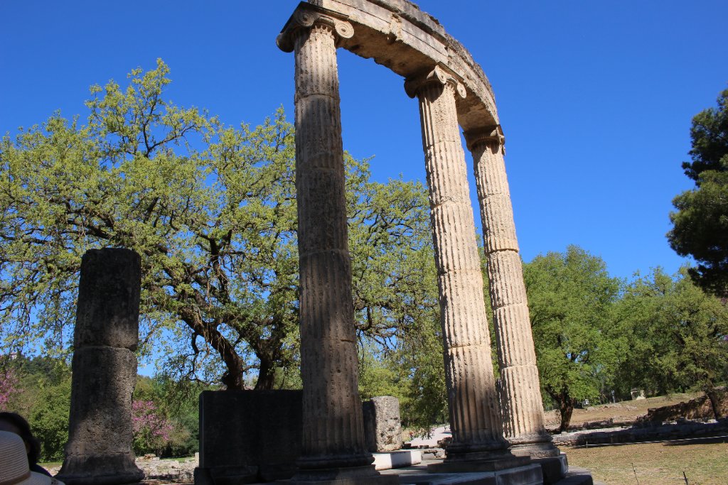 Olympia β Philippeion columns