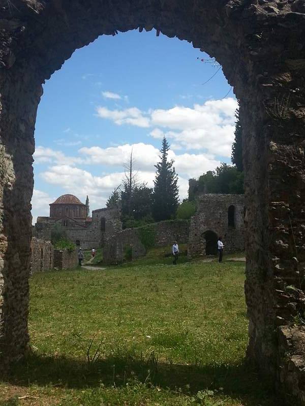 Mystras β Church and fortress ruins