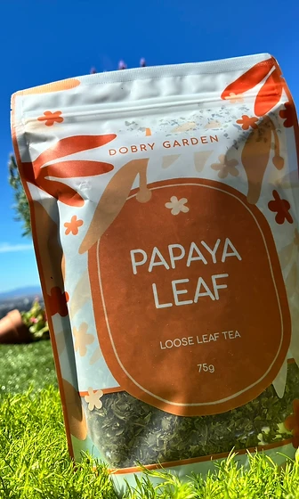 Restore — Dobry Garden tea photographed in the garden