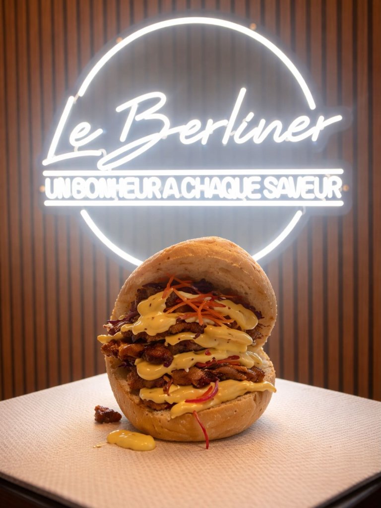 Döner personnalisé Le Berliner avec garnitures fraîches, Roanne