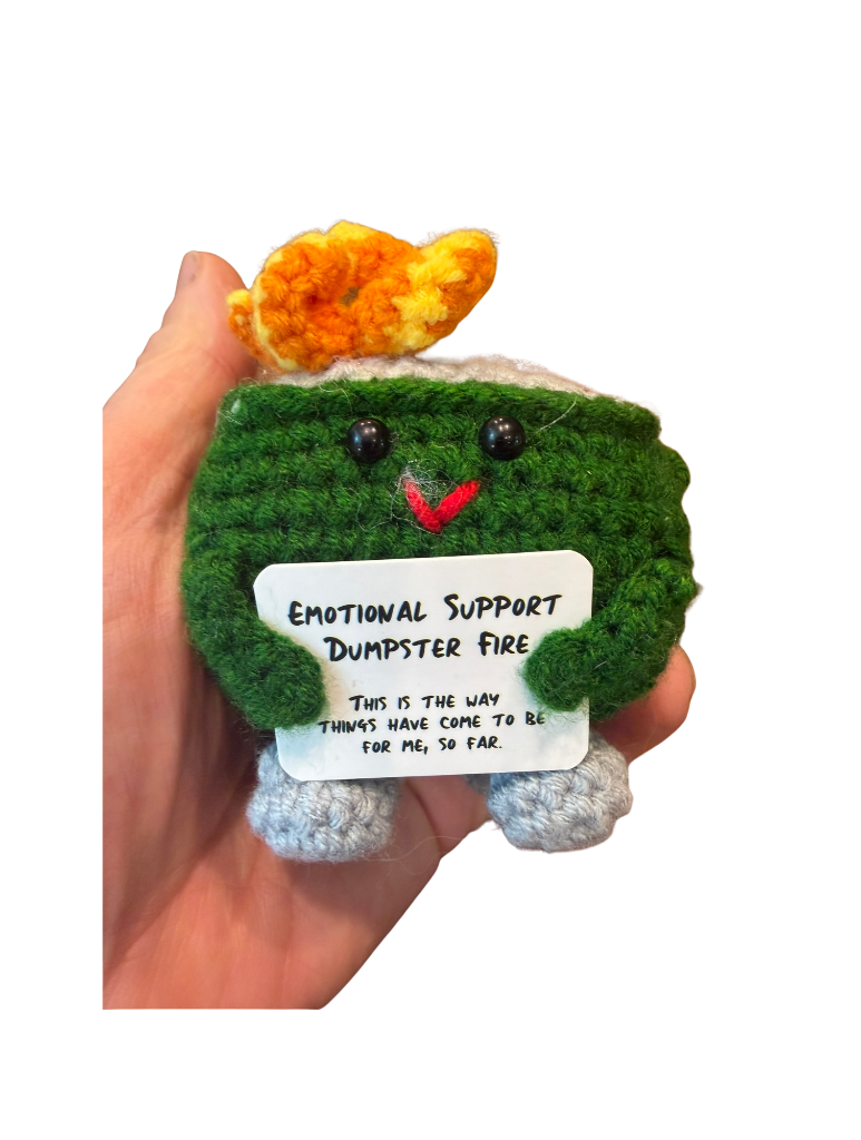 EMOTIONAL DUMPSTER FIRE SQUISHY