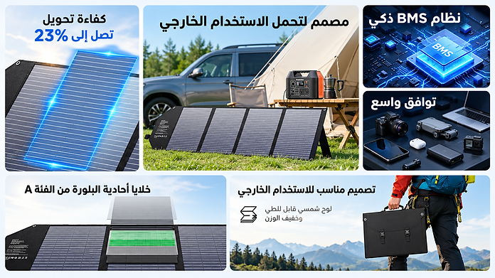 Solar charging features