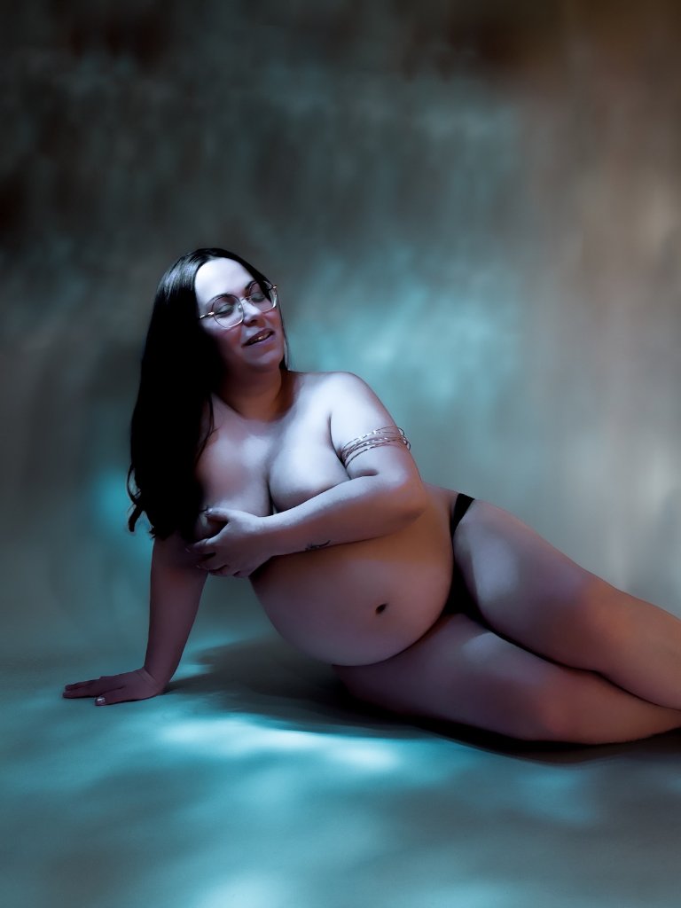 Séance photo en studio, travail de la lumière