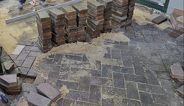 Re-levelling residential paving