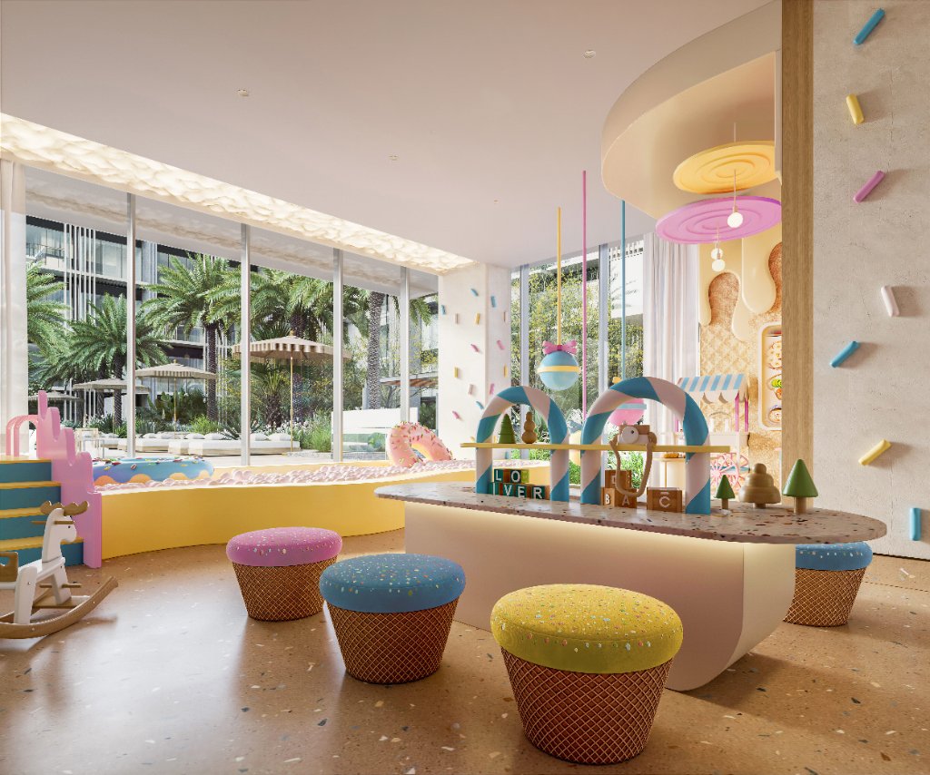 Kids play area