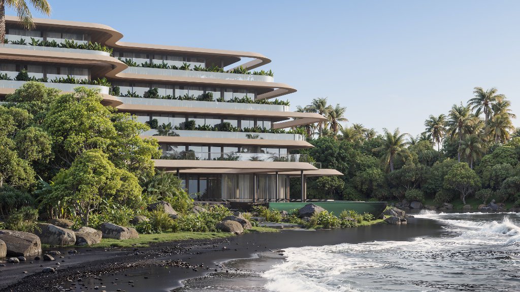 Luna Residences beachfront ocean view in Bali