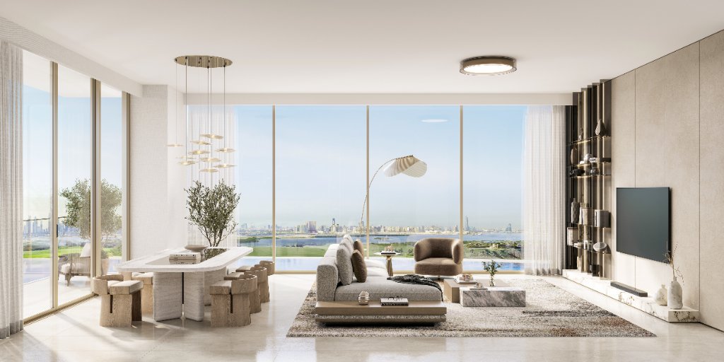 Living area 3BR at Everly Place