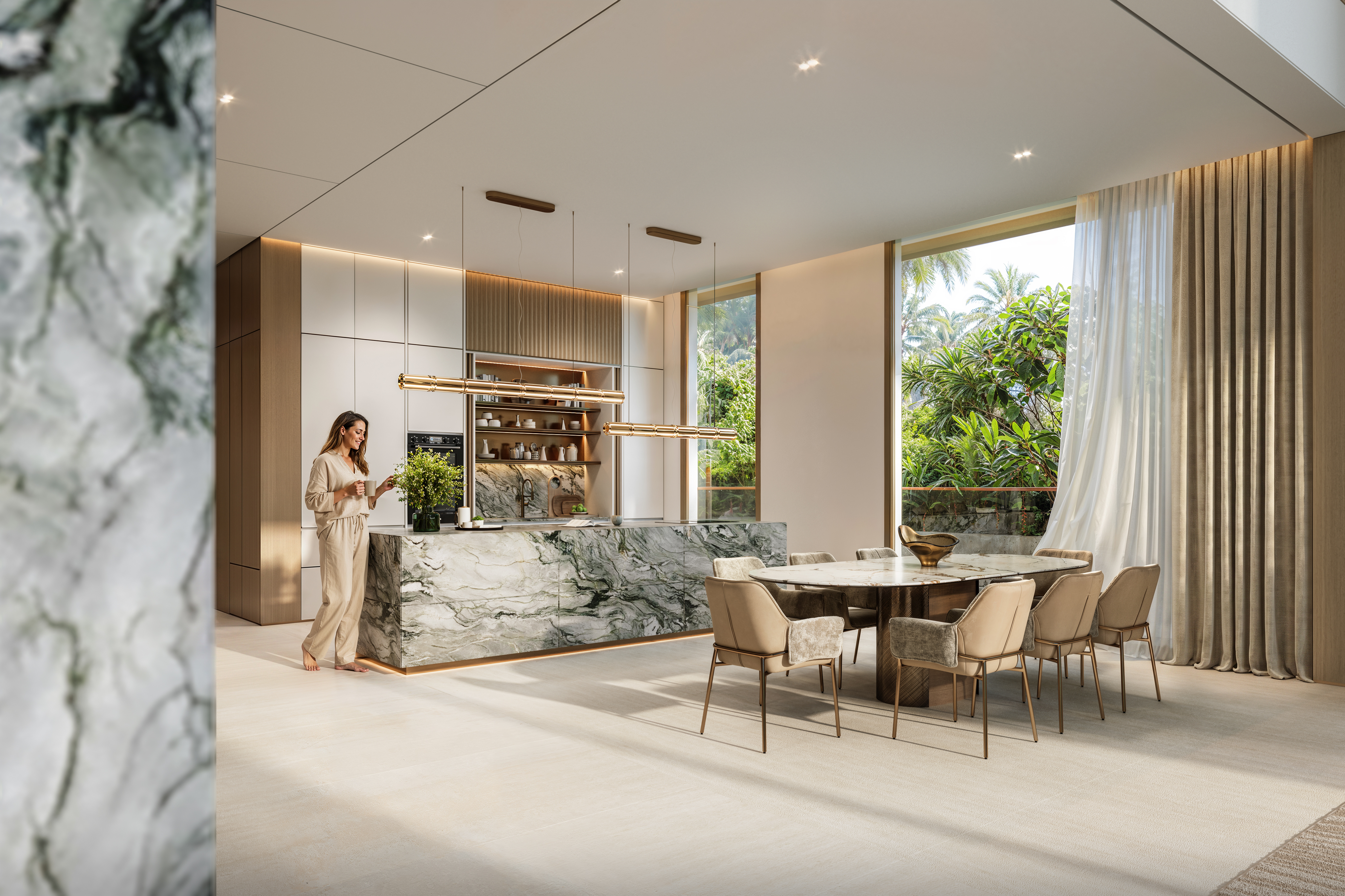 Tilal Islands Mansion exterior and landscaped surroundings