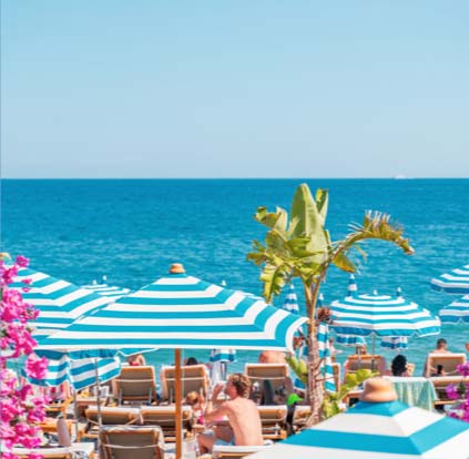 Cocoon Beach parasols