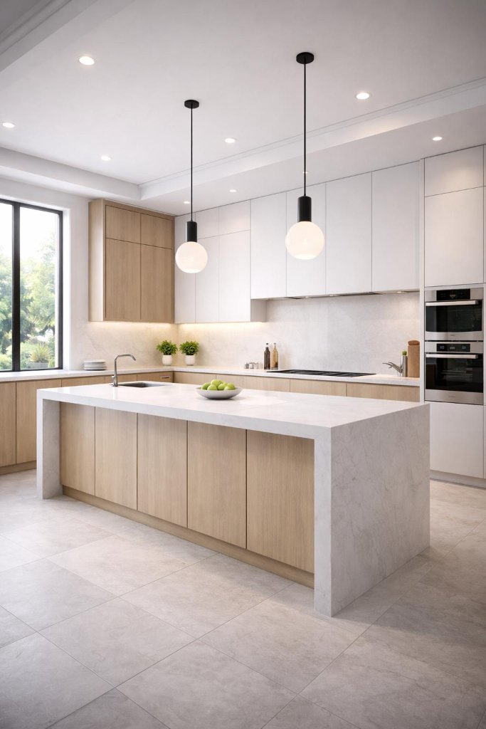 Clean Line Kitchen Design