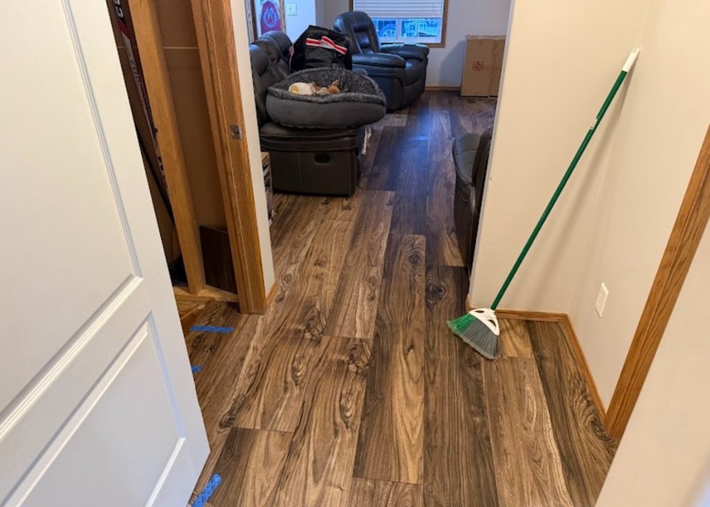 Tile flooring