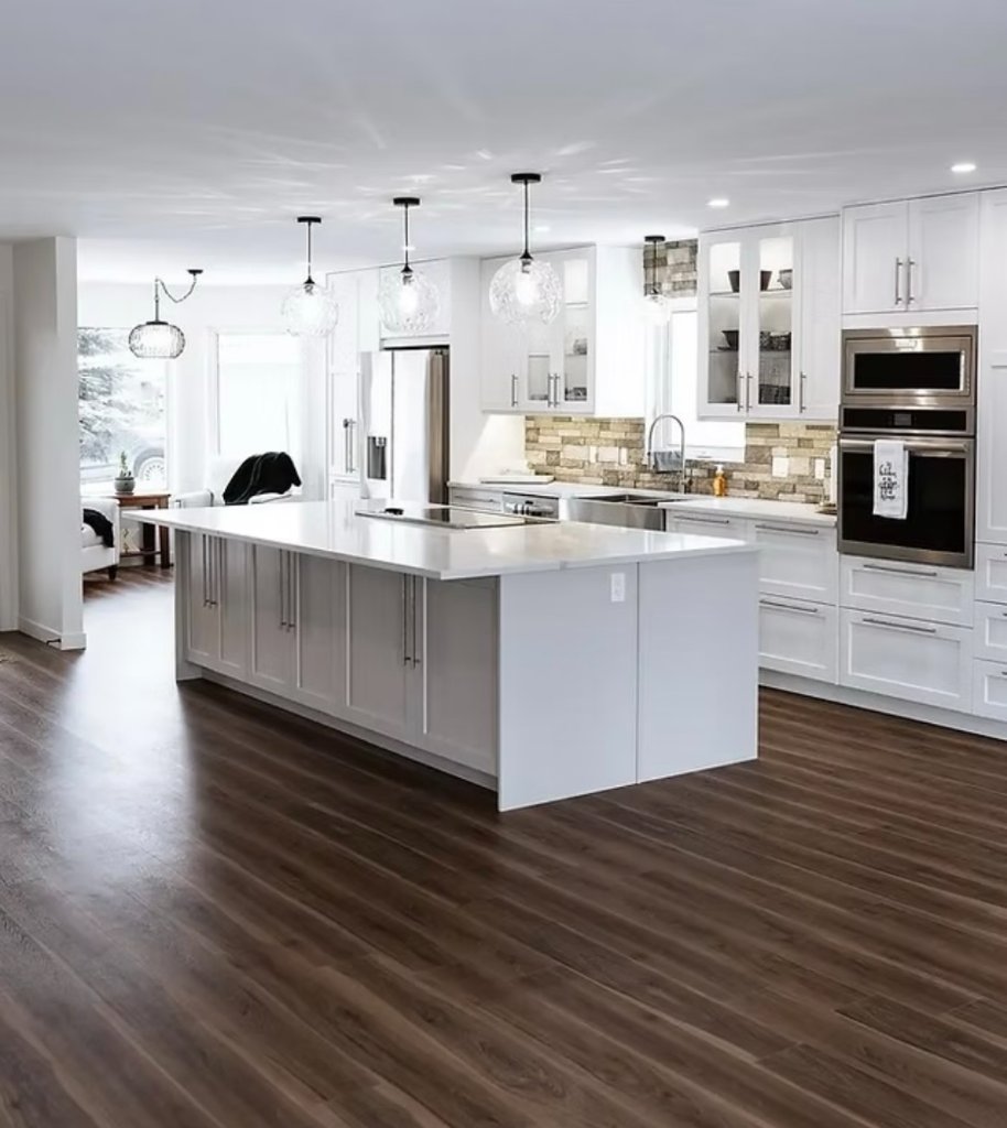 Wood flooring bedroom