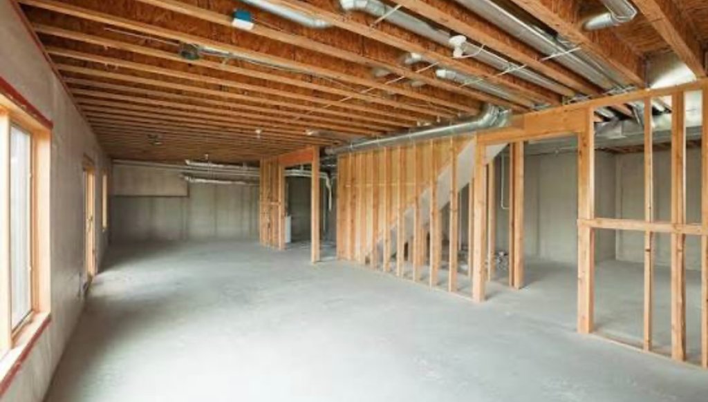 Open concept flooring