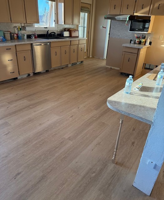 Hallway flooring