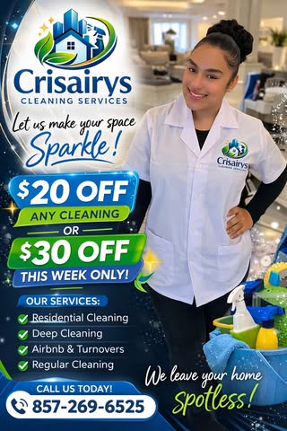 Crisairys Cleaning Services Flyer