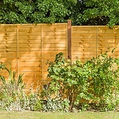Lap panel fence run