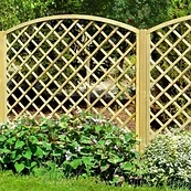 Garden trellis fence panels