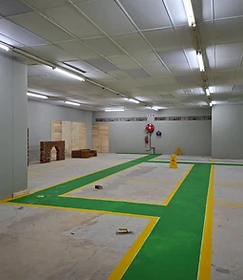 Training workshop floor