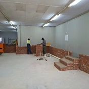 Learners during practical session
