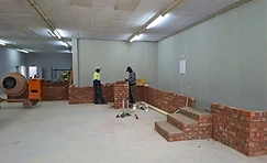 Advanced bricklaying workshop