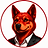 Red Dog mascot signature