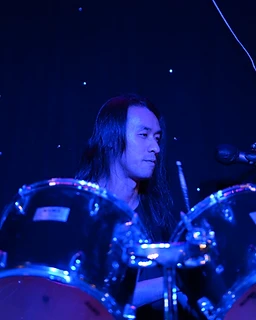 GAME ON drummer performing at the first concert