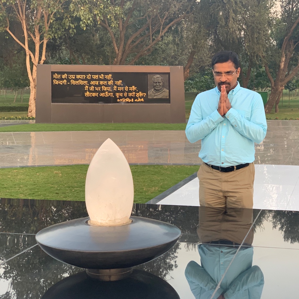 DR GV paying respects