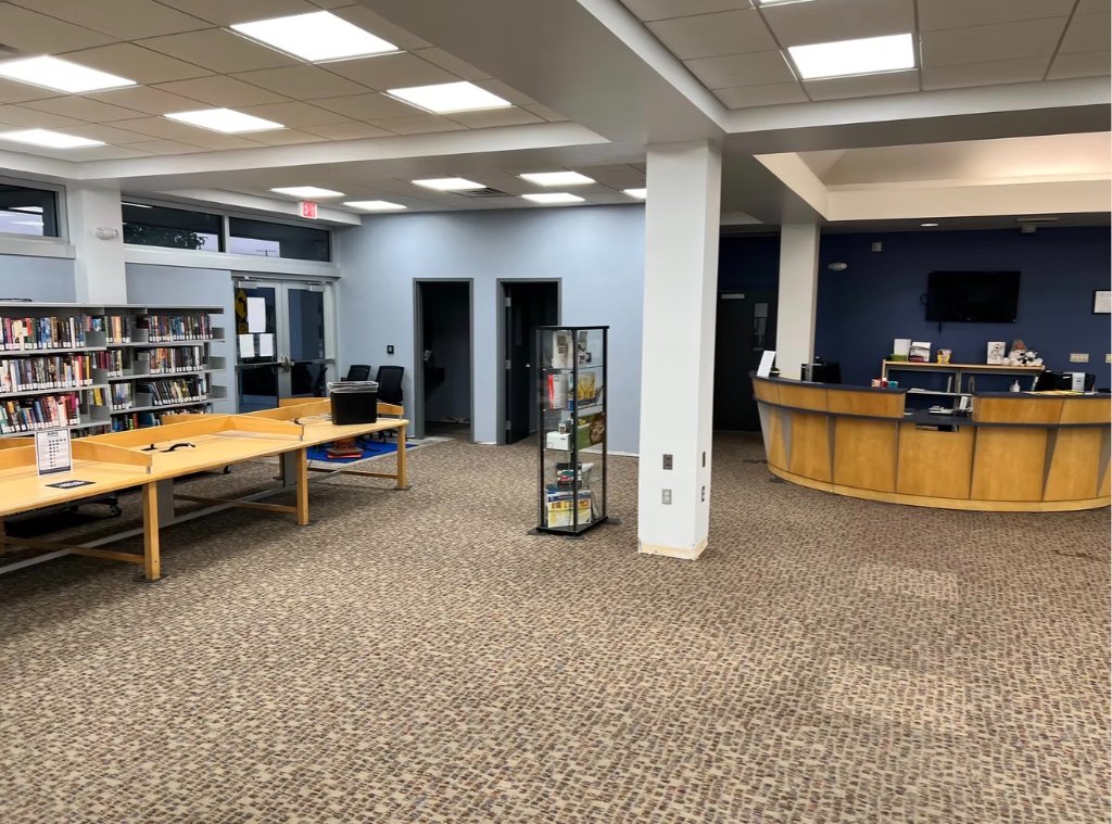 Library Renovation — In Progress