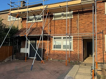 Domestic Scaffolding across Leicester and the East Midlands